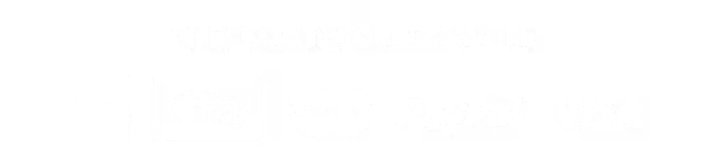Checkout securely with American Express, Apple Pay, MasterCard, PayPal, Visa